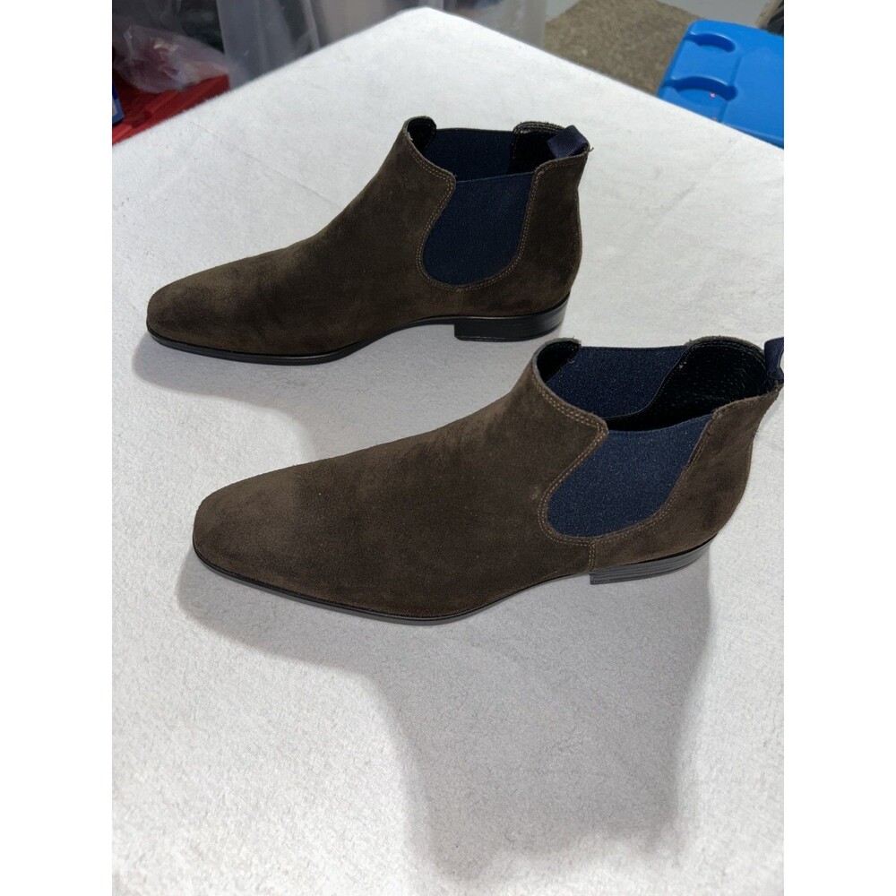 Kurt Geiger Men’s Brown Suede Lesley Chelsea Boots Size 43 (9.5)